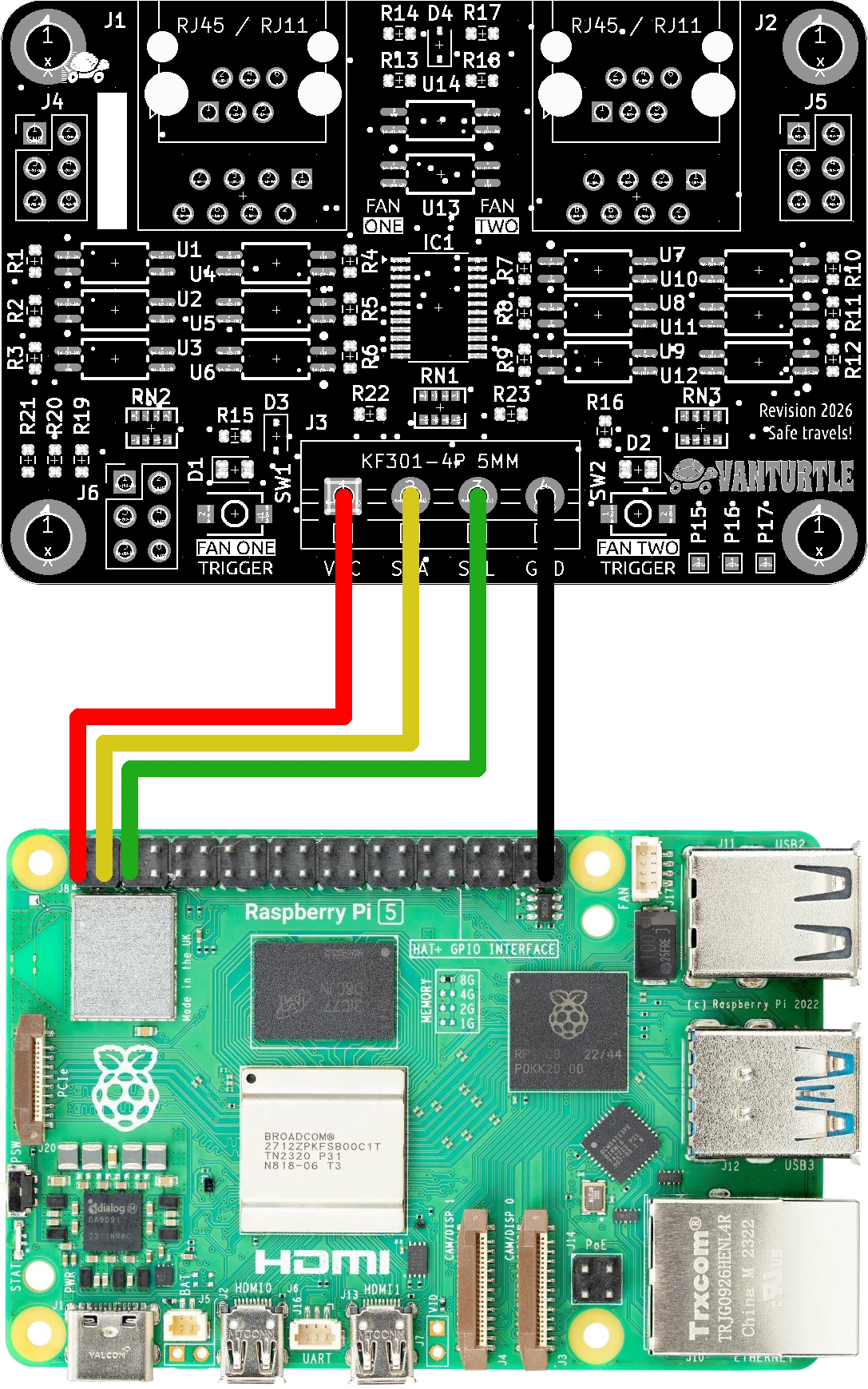 Maxxair circuit board