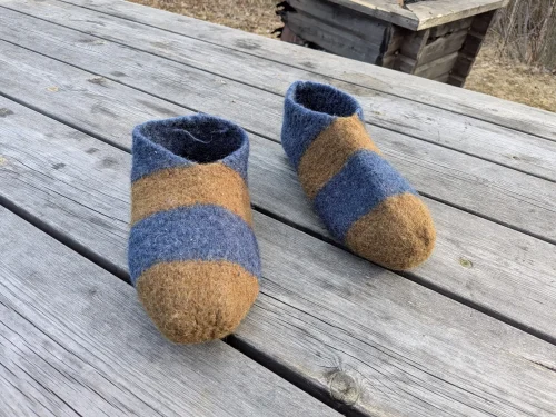 brown slippers 1